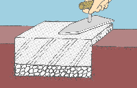 庭づくりDIY実践:捨てコン